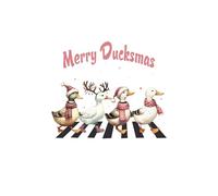 MERRY DUCKSMAS: Cute Christmas lined notebook design