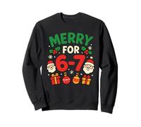 Merry for 6-7 Fun 67 Numero 6-7 Christmas Six Seven Felpa