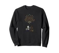 Merry Gothmas Skeleton Babbo Natale Morto Albero Gotico Natale Felpa