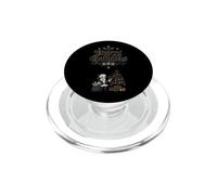 Merry Gothmas Skeleton Babbo Natale morto albero gotico Natale PopSockets PopGrip per MagSafe