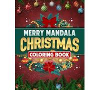 Merry Mandala Christmas Coloring Book