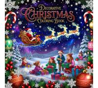 Merry Mandalas: A Christmas Holiday Coloring Book: A Stress-Relief Coloring Book of Festive Mandalas & Holiday Designs