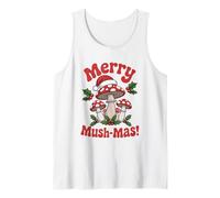 Merry Mush-mas Cottagecore Christmas Cozy Woodland Mycophile Canotta