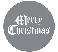 Merry Natale Adesivi