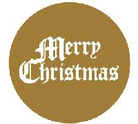 Merry Natale Adesivi
