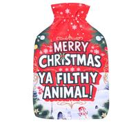 Merry Natale Ya Sporco Animale Acqua Calda Bottiglie 2L Dolore Sollievo Terapia