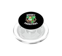 Merry Parrotmas - Caique Divertente Uccello Vacanza PopSockets PopGrip per MagSafe