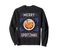 MERRY SPRITZMAS X THEY SEE ME APEROLLIN' XMAS Natale Felpa