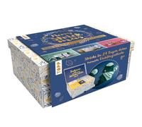 Merry Strickmas - Der Strick-Adventskalender: Mit süßen Accessoires und Zubehör fürs Stricken, sowie einer ausführlichen Schritt-für-Schritt-Anleitung und passendem Material für Mütze und Schal