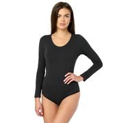 Merry Style Body Manica Lunga Donna BD900(Grafite, XL)