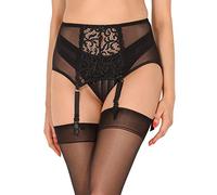 Merry Style Cintura Reggicalze Donna MS10367GA (Nero3, L)