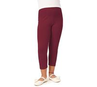 Merry Style Leggings 3/4 Bambina e Ragazza MS10-131 (Borgogna, 134 cm)