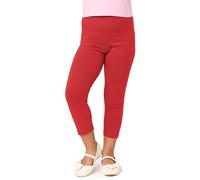 Merry Style Leggings 3/4 Bambina e Ragazza MS10-226 (Rosso, 128)