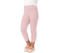 Merry Style Leggings 3/4 Bambina e Ragazza MS10-293(Rosa Cipria,158 cm)