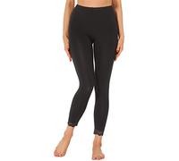 Merry Style Leggings 7/8 Donna con Pizzo in Viscosa MS10-342 | con Elastan Ampia Pantaloni Donna Banda Elastica Leggins per Casa Palestra Tempo Libero