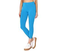 Merry Style Leggings 7/8 Donna con Pizzo in Viscosa MS10-342 | con Elastan Ampia Pantaloni Donna Banda Elastica Leggins per Casa Palestra Tempo Libero