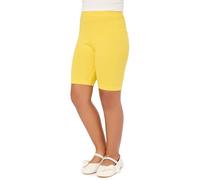 Merry Style Leggings Bambina Corti Ciclisti MS10-132 (Giallo, 128)