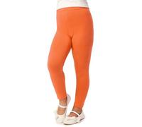 Merry Style Leggings Bambina Lunghi MS10-130 (Arancione, 152)