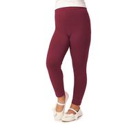Merry Style Leggings Bambina Lunghi MS10-130 (Rosso Vino, 158)