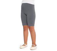 Merry Style Leggings Corti Bambina e Ragazza MS10-227 (Grigio, 158)