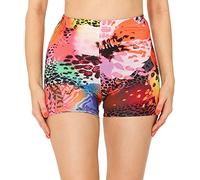 Merry Style Leggings Corti Donna MS10-407(Multicolore Pressare,L)