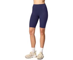 Merry Style Leggings Corti Pantaloncini Donna MS10-145 (Blu Marino, 4XL)