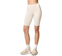Merry Style Leggings Corti Pantaloncini Donna MS10-145 (Ecru, M)