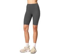 Merry Style Leggings Corti Pantaloncini Donna MS10-145 (Grafite, XS)