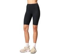 Merry Style Leggings Corti Pantaloncini Donna MS10-145 (Nero, S)