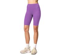 Merry Style Leggings Corti Pantaloncini Donna MS10-145 (Porpora, S)