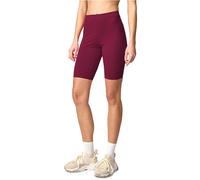 Merry Style Leggings Corti Pantaloncini Donna MS10-200 (Bordeaux, S)