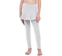 Merry Style Leggings Lunghi con Gonnellino Bambina e Ragazza MS10-254 (Melange, 122 cm)