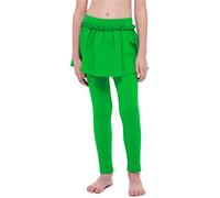 Merry Style Leggings Lunghi con Gonnellino Bambina e Ragazza MS10-255 (Verde, 116 cm)