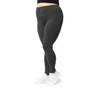 Merry Style Leggings Lunghi Donna Taglie Forti in Viscosa MS10-448 (Melange Scuro, 3XL)