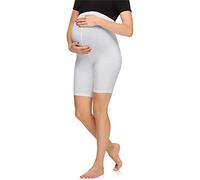 Merry Style Leggings Premaman Corti Donna MS10-299 (Melange, L)