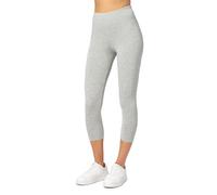 Merry Style Leggins Corti Donna 3/4 Pantaloni Capri Leggins Donna in Viscosa Traspirante, Pantaloncini Fitness Corti per Sportivi o Casual MS10-144 (mélange, XS)