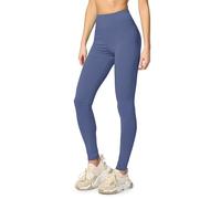 Merry Style Lunghi Leggings Fuseaux Sportivi da Donna Pratico Modello a Vita Alta in Cotone Naturale MS10-198 (Jeans,XL)