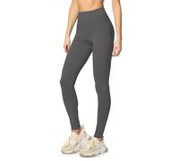 Merry Style Lunghi Leggings Fuseaux Sportivi da Donna Pratico Modello a Vita Alta in Cotone Naturale MS10-198 (Grafite, S)