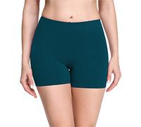 Merry Style Pantaloncini Palestra Donna in Viscosa Shorts Donna per Il Fitness Allenamento Jogging Pantaloncini Sportivi Yoga Hot Pants MS10-283 (Verde Smeraldo, S)