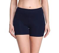 Merry Style Pantaloncini Palestra Donna in Viscosa Shorts Donna per Il Fitness Allenamento Jogging Pantaloncini Sportivi Yoga Hot Pants MS10-283 (Blu Marino, XXL)
