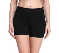 Merry Style Pantaloncini Palestra Donna in Viscosa Shorts Donna per Il Fitness Allenamento Jogging Pantaloncini Sportivi Yoga Hot Pants MS10-283 (Nero, 3XL)