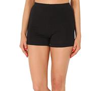 Merry Style Pantaloncini Palestra Donna in Viscosa Shorts Donna per il Fitness Allenamento Jogging Pantaloncini Sportivi Yoga Hot Pants MS10-391 (Nero, XL)