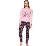 Merry Style Pigiama Lungo Ragazza MS10-192 (Luce Rosa/Blumen2, 158)