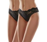 Merry Style Slip a Vita Bassa Donna MSGAB92 (Nero (2Pack), 44 (Taglia Produttore: M))