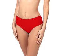 Merry Style Slip Bikini Coprente Vita Media Donna 18 (Rosso (6205), 50)