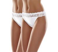 Merry Style Slip Donna MSGAB24 ((2Pack) Bianco, 42 (Taglia Produttore: S))