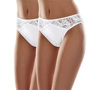 Merry Style String Donna MSGAB45 (Bianca (2Pack), 42 (Taglia Produttore: S))