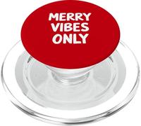 Merry Vibes, solo abbinamento vintage della famiglia di Babbi Natale PopSockets PopGrip per MagSafe