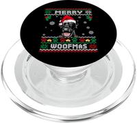Merry Woofmas Labrador Retriever Dog Ugly Christmas Sweater PopSockets PopGrip per MagSafe