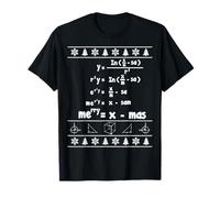 Merry = X-mas Ugly Christmas Math - Maglietta in maglia Maglietta